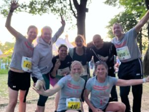 Teamfoto Firmenlauf 2024