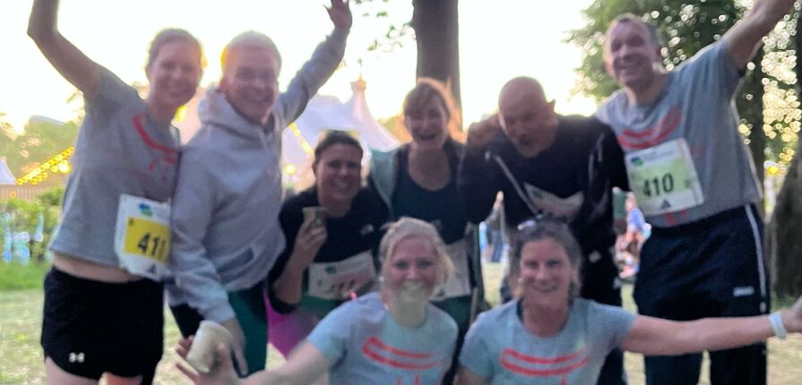 Teamfoto Firmenlauf 2024
